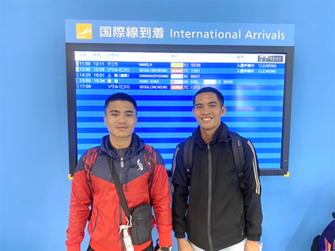 空港到着写真２