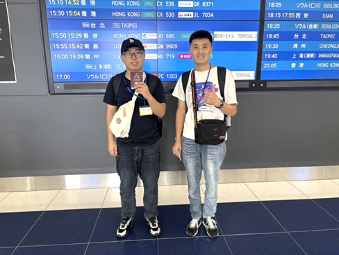 空港到着写真３