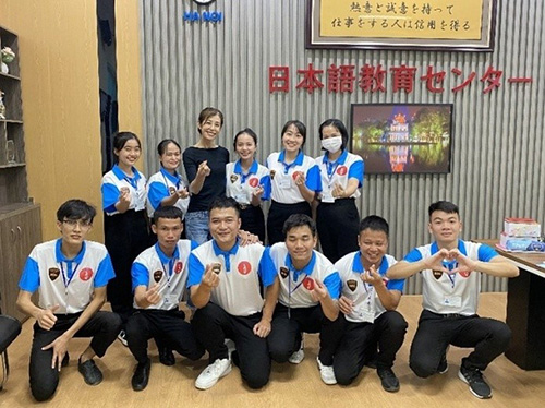 入国前講習の様子２