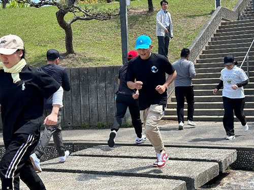 体力づくりの様子１