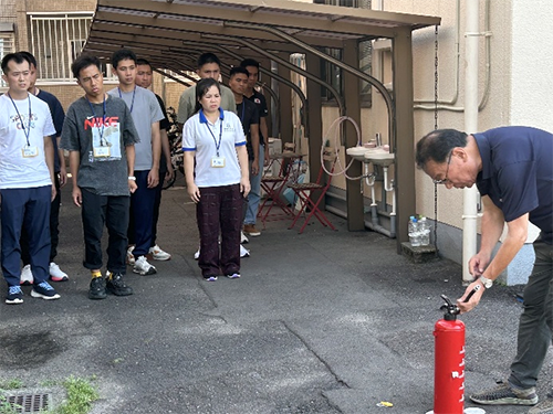 防災訓練の様子２